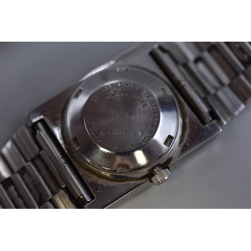 99 - Seiko 5 Automatic Watch (Working when tested)