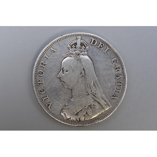 151 - Victoria 1829 Silver Double Florin