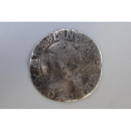 154 - James I Silver Hammered Half Groat