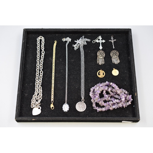 174 - Selection of Necklaces, Pendants and Bracelet including Silver