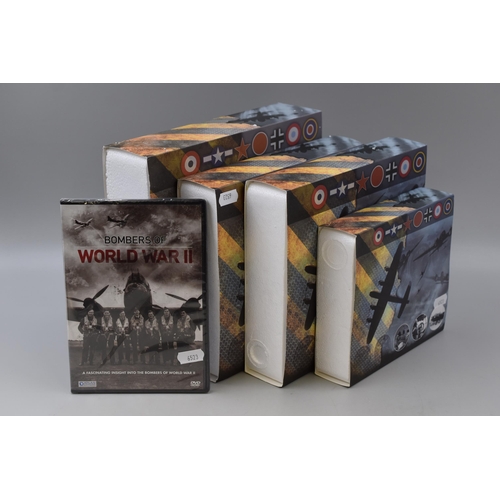 186 - Collection of Four 'Atlas Editions' Model Bomber Aircraft From World War II To Include The Iconic Av... 