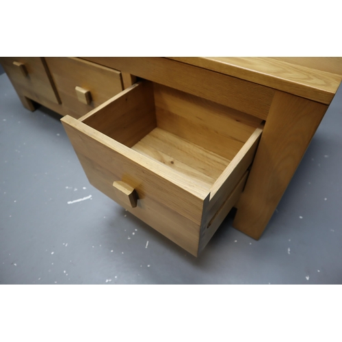 586 - Large Coffee Table Containing Six Drawers (46