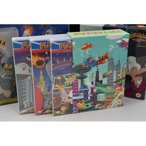 598 - Futurama complete collection 15 disc box set