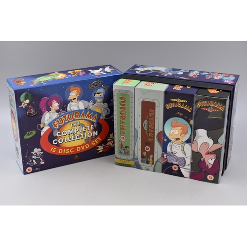 598 - Futurama complete collection 15 disc box set