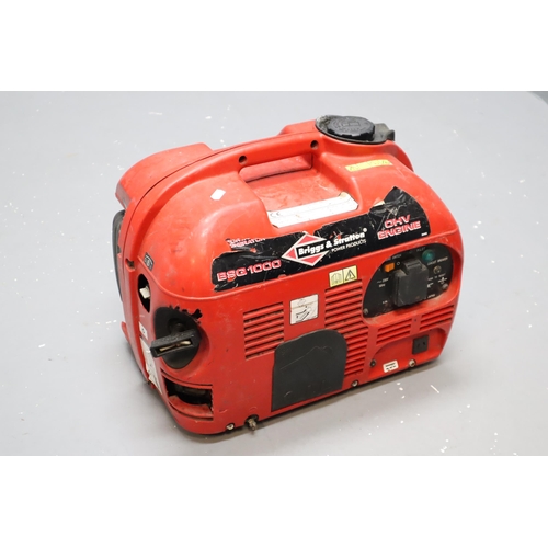 650 - Briggs and Stratton BSQ1000 portable generator (has compression)