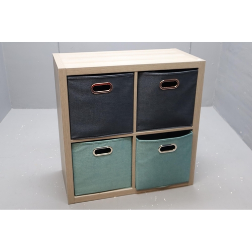 620 - Four drawer double sided unit (30