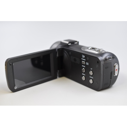 403 - Digital Life Camcorder with Charging Cable and Box (Powers On When Tested)