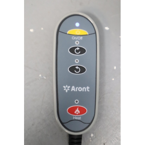 703 - Aront Warm Foot Massager, Model RT1872, Powers On When Tested, Complete With User Manual, As New