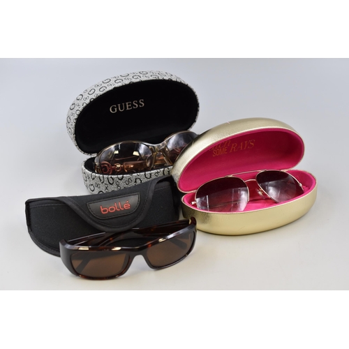 417 - Three Pairs of Designer Sunglasses