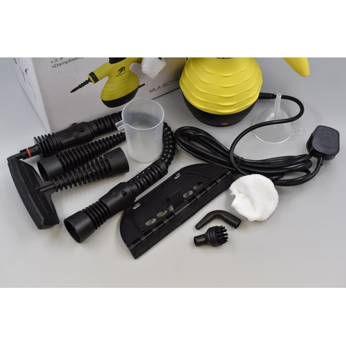 686 - New, Handheld Steam Cleaner With Accessories, Maker MLMLANT Model No MLA-SC116, Powers On When Teste... 