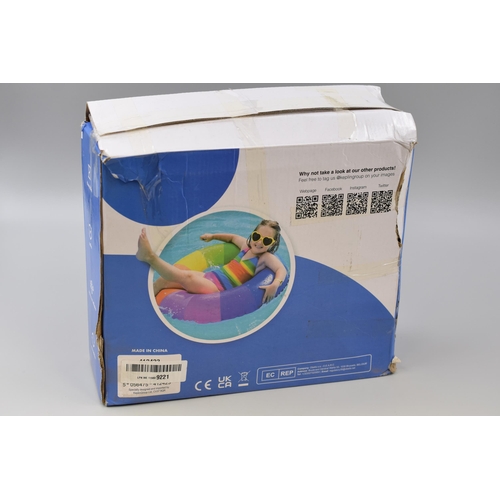 688 - New Six Foot Inflatable Paddling Pool ( 201 x 150 x 51 cm )