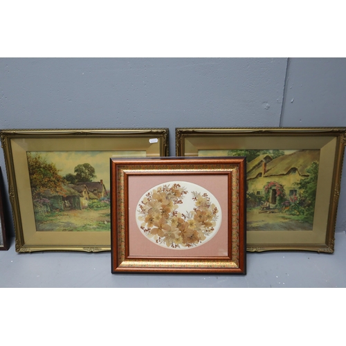 756 - Collection of Framed and Glazed Quality Pictures to include Two Vintage Prints depicting Sylvester S... 