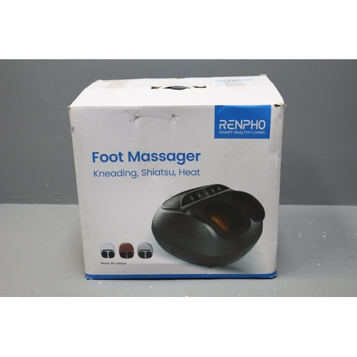 761 - RENPHO Foot Massager with Box (Powers On When Tested)