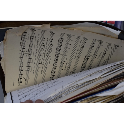 791 - A Large Selection of Assorted Sheet Music and Song Books, With Aulos Recorder