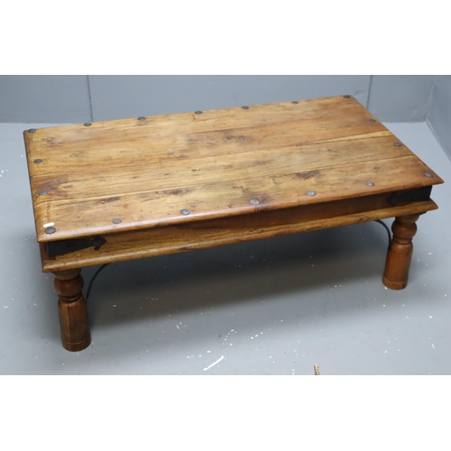 576 - Rustic Indian Style Thakat Coffee Table 43