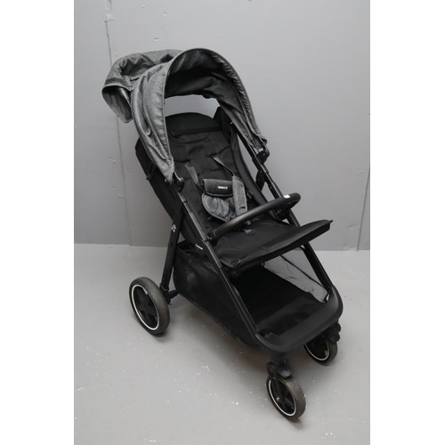 583 - A Zummi Zip Baby Stroller, With Hood. Folds Down. No Postage