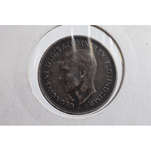 153 - George VI Silver 1942 Australian Sixpence