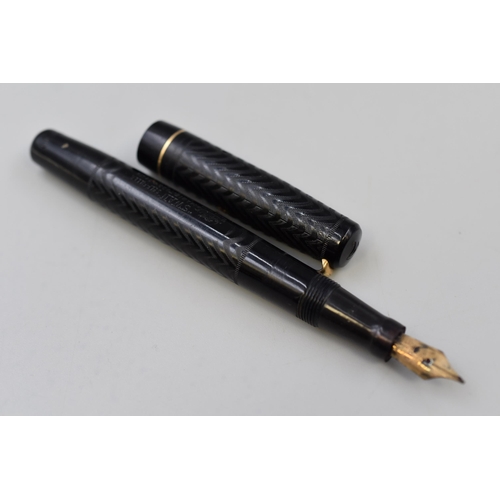 58 - A Vintage Mabie Todd 'Swan' 14ct Gold Nibbed Fountain Pen