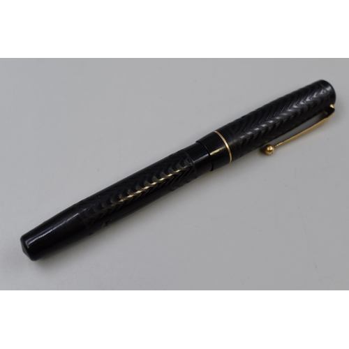 58 - A Vintage Mabie Todd 'Swan' 14ct Gold Nibbed Fountain Pen