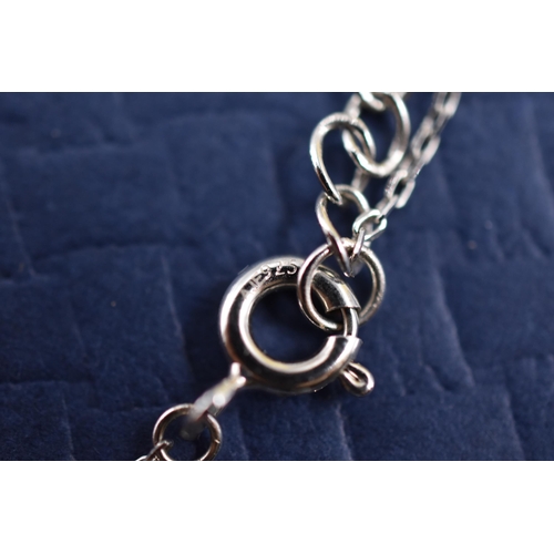 76 - Silver 925 Necklace, Complete in Presentation Box