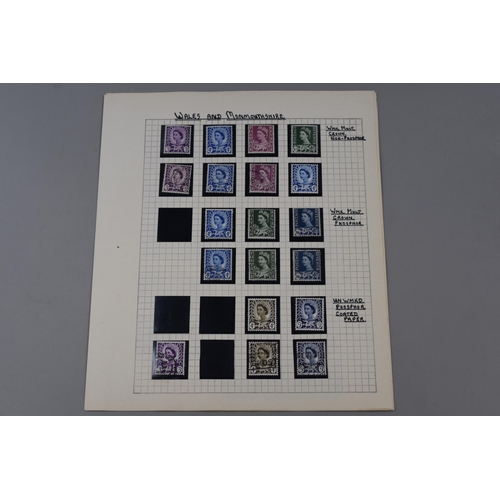 205 - Collection of mint Regional stamps from 1950's