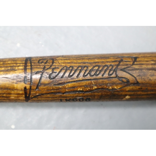 392 - Vintage Pennant 1K608 wooden baseball bat