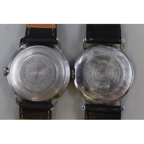 119 - Two Timex wind up watches (working)