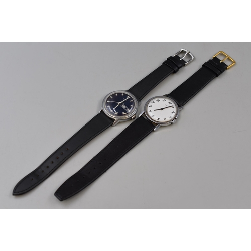 119 - Two Timex wind up watches (working)