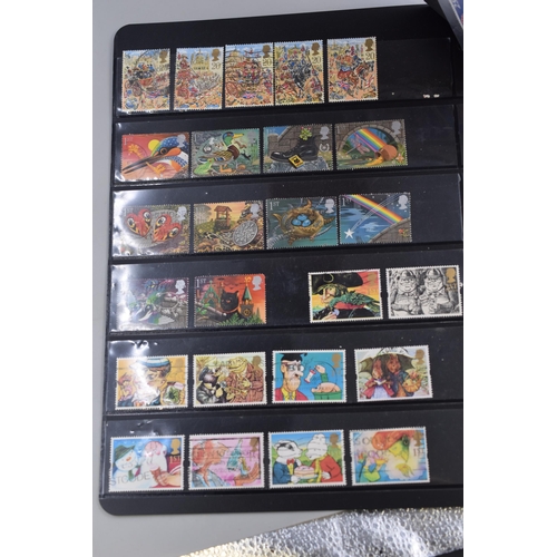 214 - Collection of 1990's stamps to include sets of Harry Potter, D Day, Princess Diana, 12 Days of Chris... 