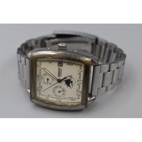 128 - Automatic Ascot watch (working)