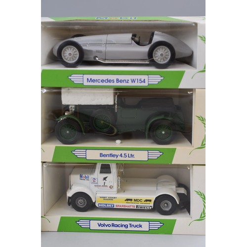 230 - Six Mobil Issued Corgi Die-Cast Models complete with Boxes including Astra 16v Rally, Bentley 4.5 Lt... 