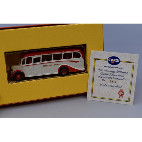 238 - Corgi limited edition Bedford OB Coach, Howards tour (no 1073 of 7500)