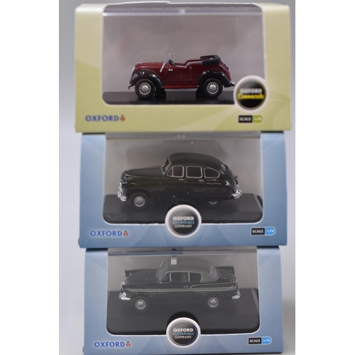 248 - Oxford automobile company Die - cast model cars (6 boxed)