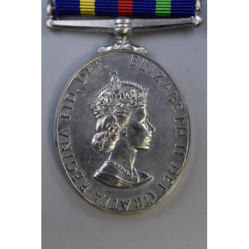 318 - Civil Defence long service medal complete in case