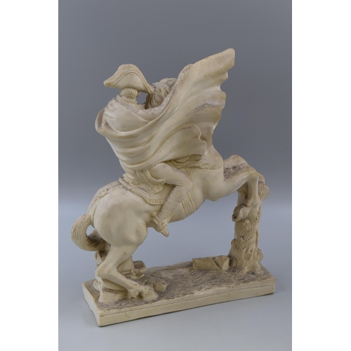 378 - A Napoleon Bonaparte On Horseback Figure, Approx 13