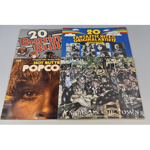 567 - Selection of Vinyl LP's including 1970s Box Set, UB40, Rod Stewart and More