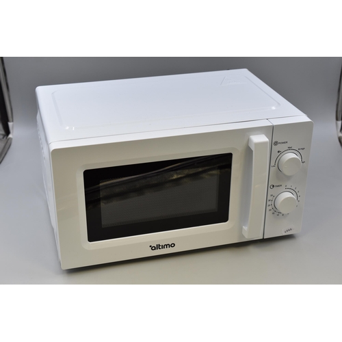 644 - New Altimo 20 Litre 700w Microwave Oven Complete with Box