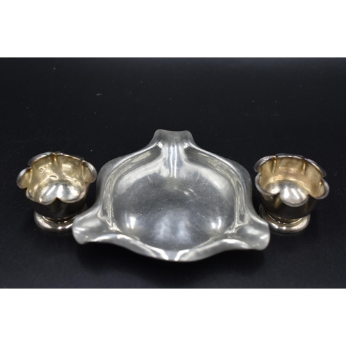 676 - Collection of Pewter and plated ware