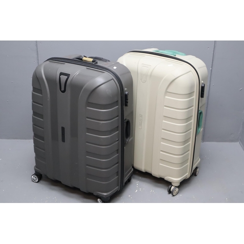 645 - Two large SVS Polo Pull along Suitcases suitcases (30