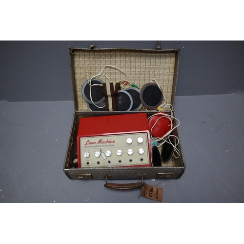 702 - Vintage Lean machine (working) complete in a carry case