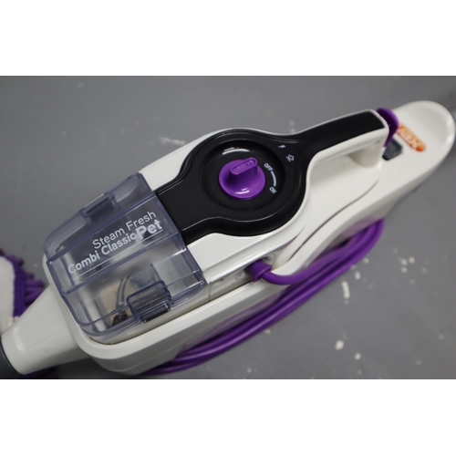 741 - Vax Steam Fresh Combi Classic Pet Steam Mop complete with Removable Head Powers on when tested