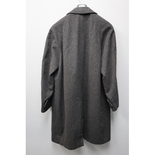 743 - Vintage Traditional Tiroler Loden Wool Coat (Size L)