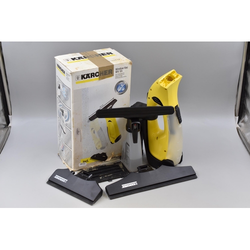 770 - Karcher Window Vac (WV55) Complete with Box (Working)