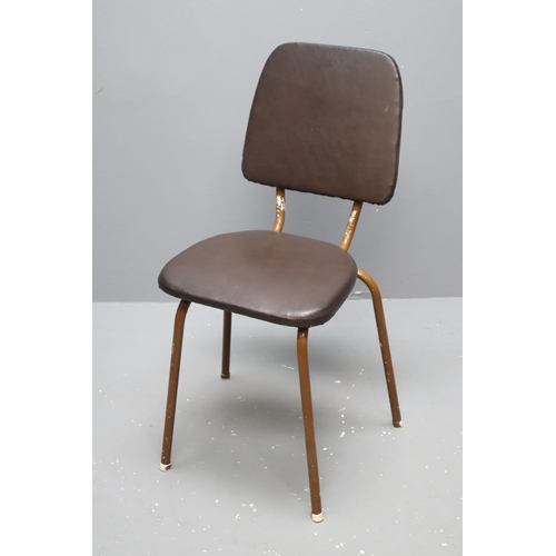 711 - A Set of Three Mid-Century Keron Tubular Chairs, Approx 32