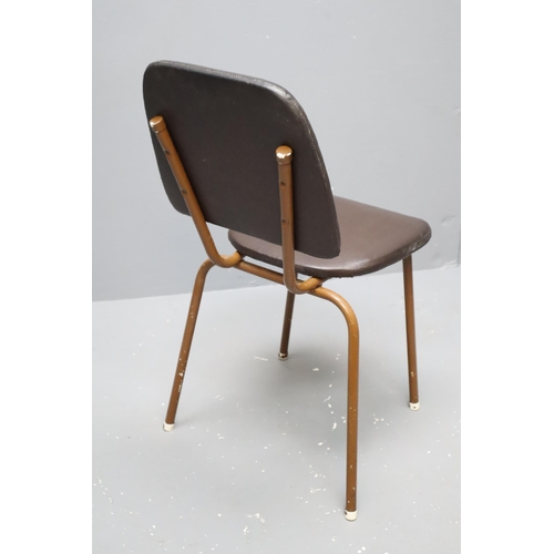 711 - A Set of Three Mid-Century Keron Tubular Chairs, Approx 32