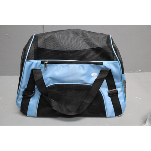 785 - Selection of 2 Folding Portable Pet Backpack