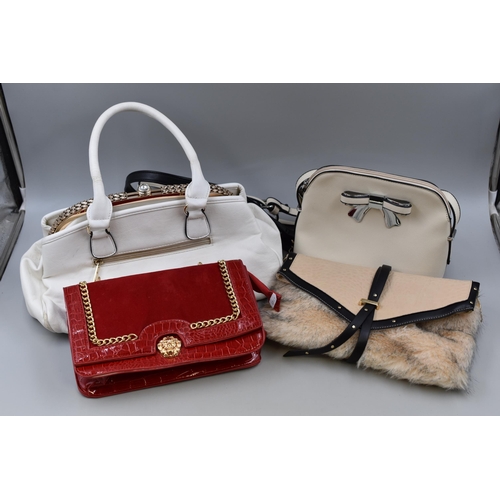 790 - Four Good Quality pre-Owned Handbags to include Lipsy, and other