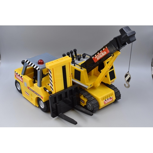 815 - Tonka Mighty motorized crane 3288, 15