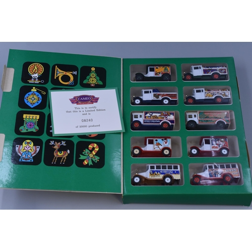 831 - Cameo Collectables, The Christmas Collection if 10 vintage model vehicles 08240 of 20000