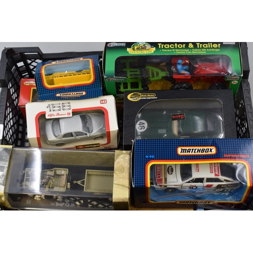 837 - collection of model die-cast cars including Oxford Die-cast, Matchbox, Majorette, Burago, Saico and ... 